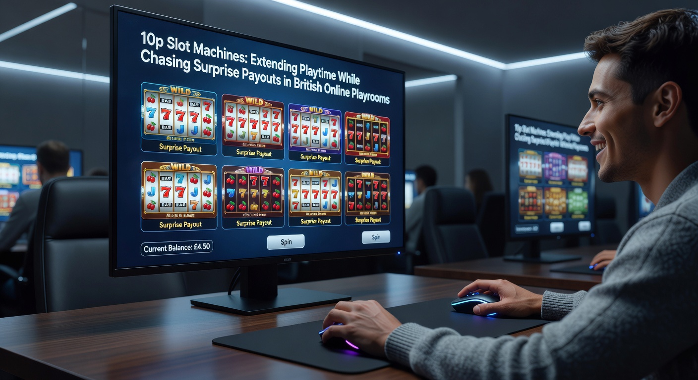 Close-up of a 10p slot bonus round with glowing multipliers and expanding wilds on a dimly lit casino app