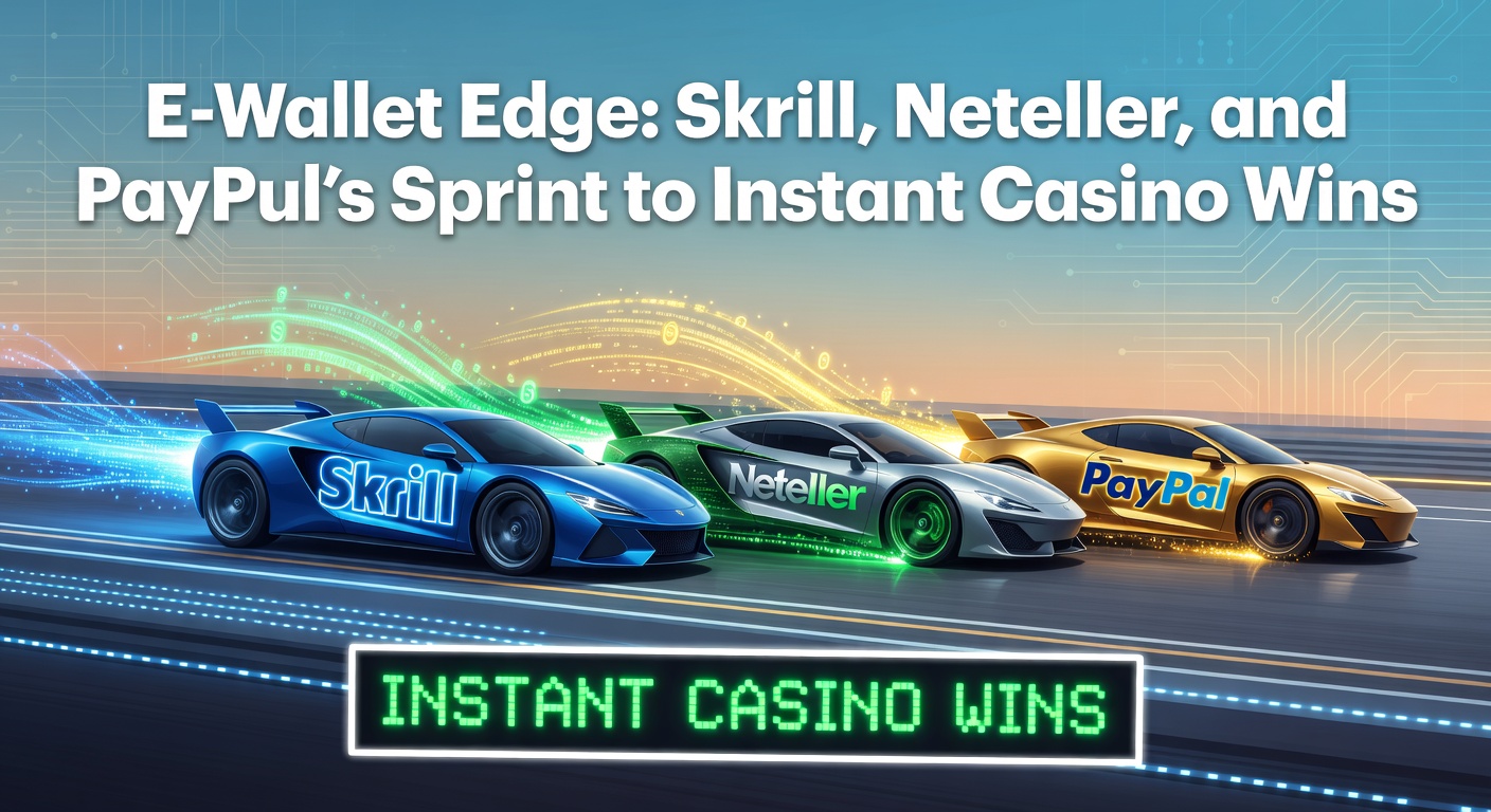 Comparison chart of transaction speeds for Skrill, Neteller, and PayPal in online casinos, showing bars for deposit and withdrawal times
