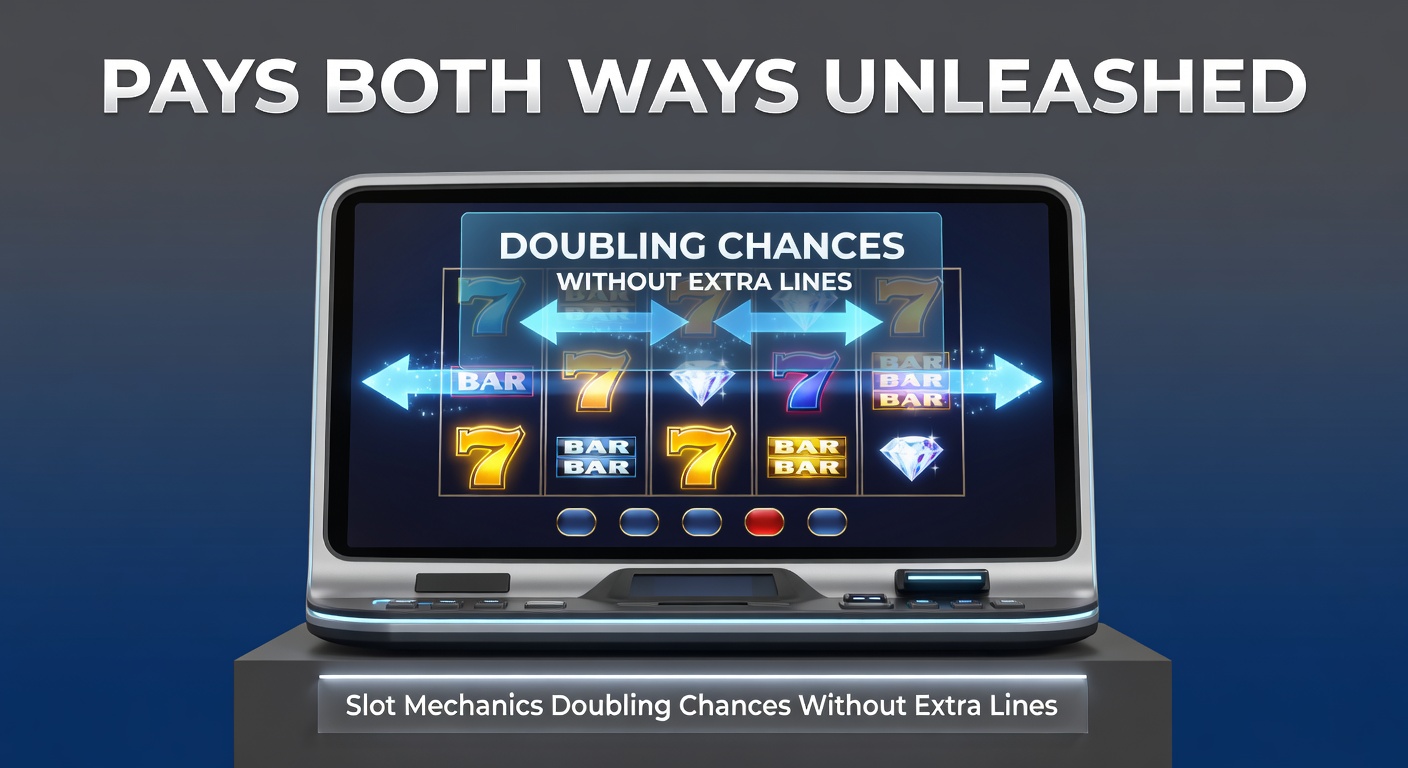 Vibrant slot reels spinning with glowing paylines highlighting both left-to-right and right-to-left winning paths on a digital casino screen