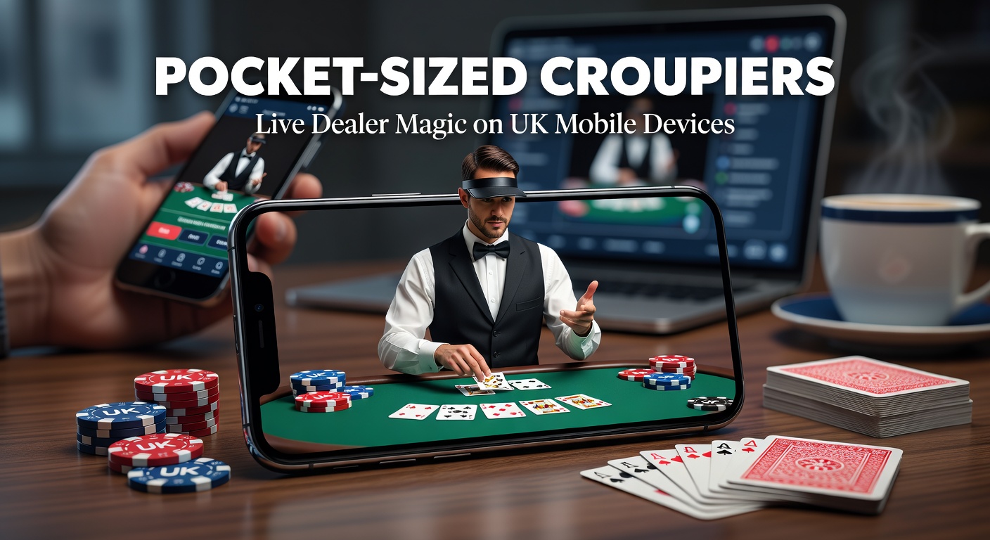 A sleek mobile phone screen displaying a live roulette table with a professional dealer spinning the wheel in real-time, capturing the thrill of casino action in one's hand