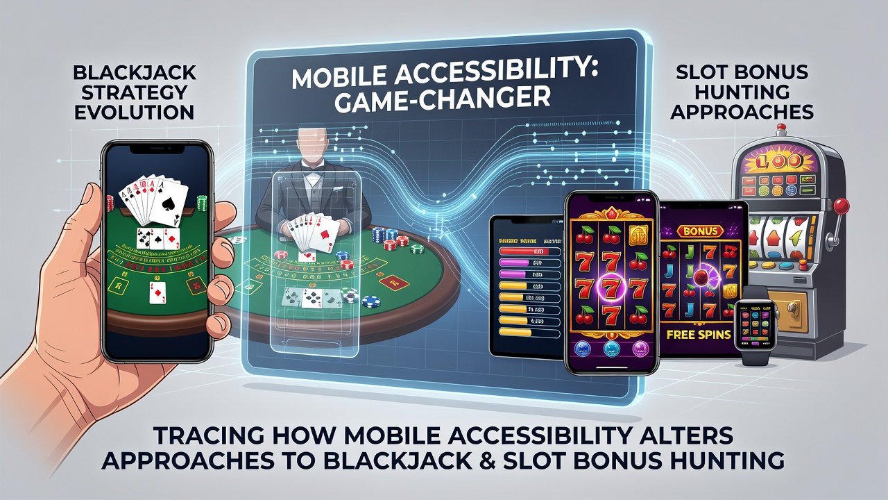 Tablet screen showing slot game bonus round with real-time tracker
